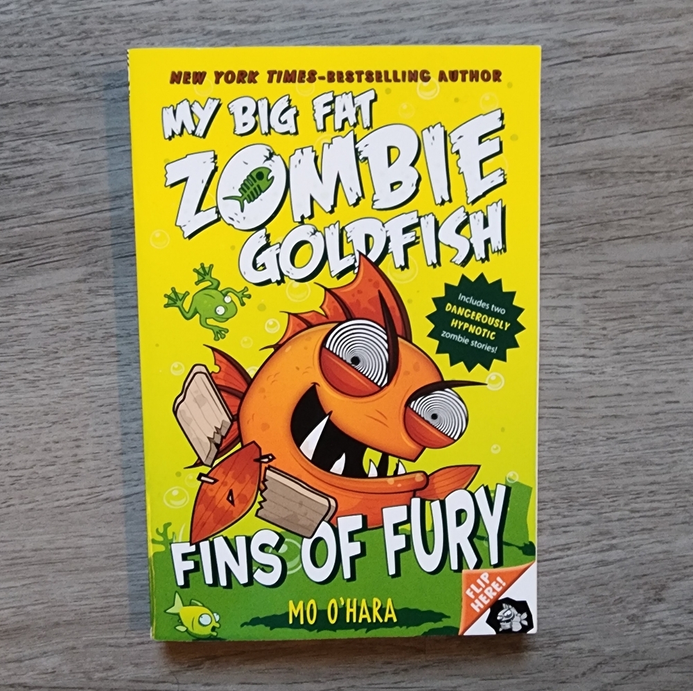 My Big Fat Zombie Goldfish Fins of Fury Children's Fiction Chapter Book Series